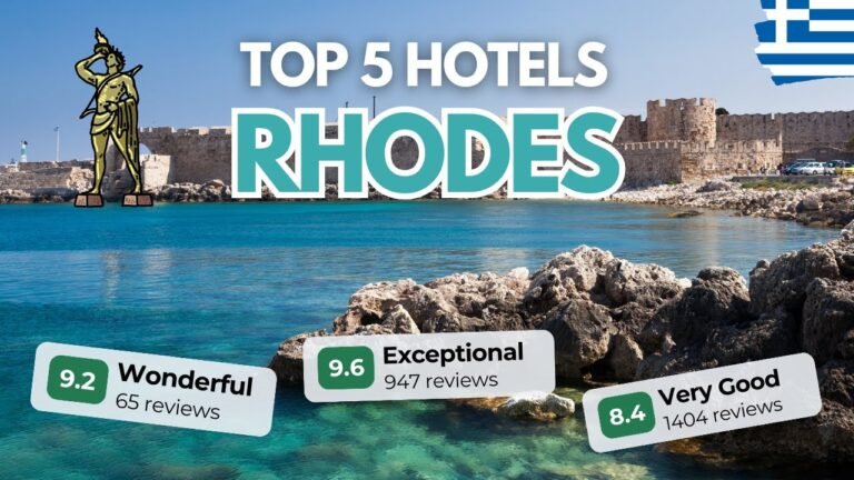 🇬🇷 What are the BEST HOTELS in RHODES Greece?  ✈️  Our TOP 5 Stays REVEALED