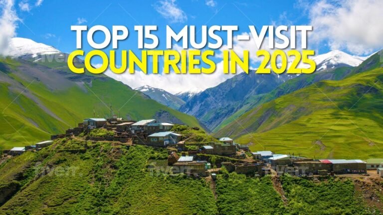 Top 15 countries you must visit in 2025!