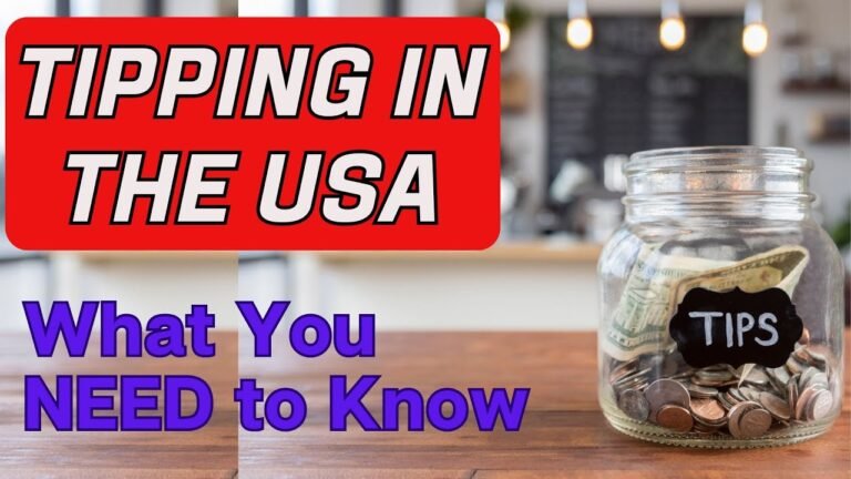 Understanding the Tipping System in the USA #tipping #travel #usa #usatipping #travelandtransform
