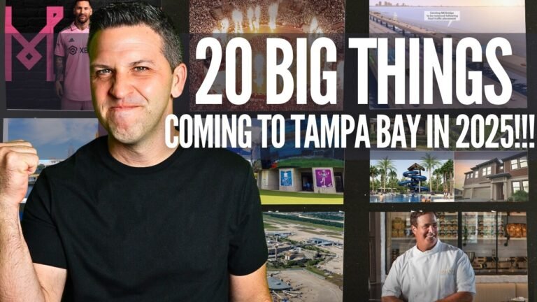 20 BIG THINGS Coming To Tampa Florida in 2025!