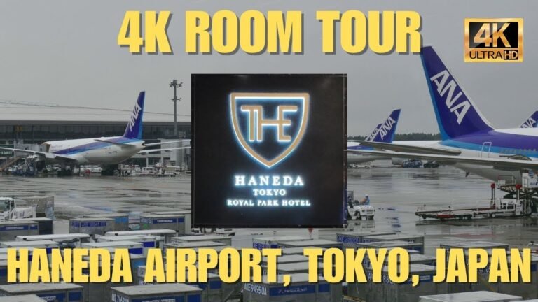 Royal Park Hotel room tour at Tokyo Haneda Airport – HND terminal 3 #japan 4k HDR