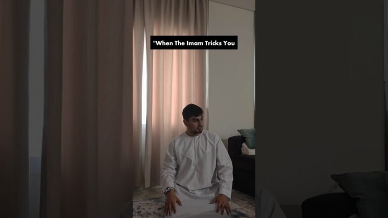 When The Imam Tricks You