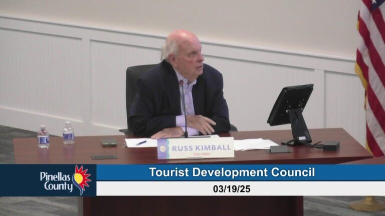 Tourist Development Council Meeting 3-19-25