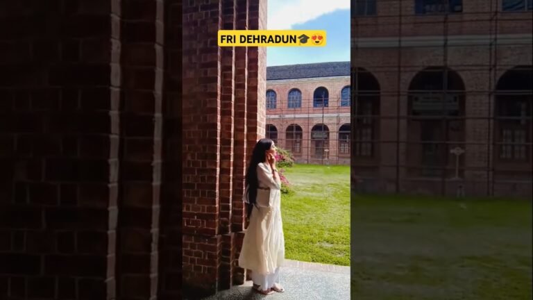 Yaha Student of the year ki shooting hui thi😱 FRI( Forest Research institute) Dehradun| uttarakhand