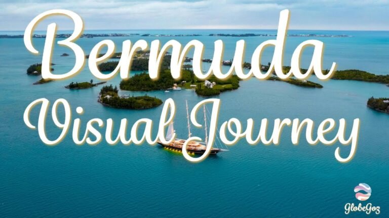 Bermuda Tropical Paradise | 4-HOUR Relaxing Visual Journey | Ocean Sounds