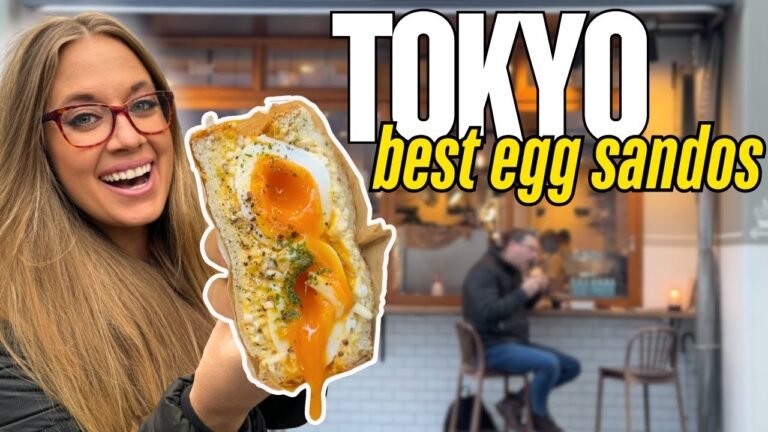 TOKYO Top FIVE Egg Sandwiches 🇯🇵
