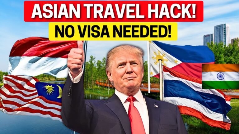 BREAKING NEWS: TRUMP Declare 15 ASIAN Countries US Won’t Require Visa From in 2025