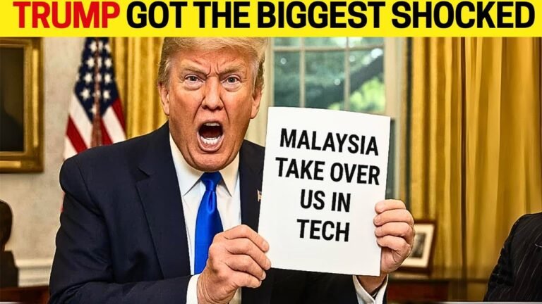 TRUMP'S REACTION: As MALAYSIA Becomes World's Tech Superpower!!