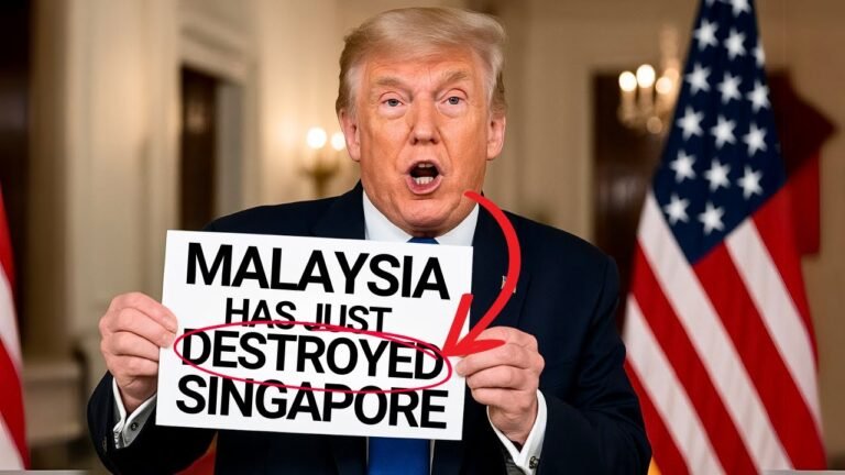 TRUMP'S REACTION: As MALAYSIA Taking OVER SINGAPORE as #1 In Southeast Asia