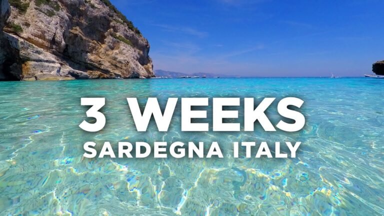 The Best 3 weeks Itinerary in Sardinia (Sardegna) Italy Travel Guide @tommytravelz