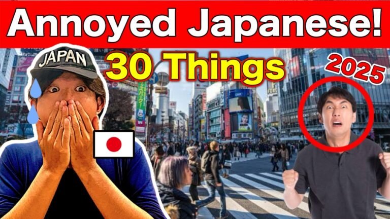 Japan Has Changed | The 30 Worst Tourist Behaviors in Japan (Stop Doing This!)