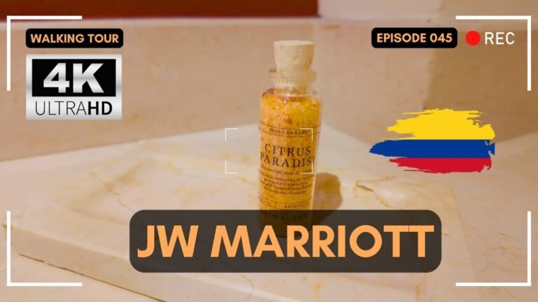 JW Marriott Bogota Review Tour 🏩 Nightly Upgrade Award (NUA), Junior Suite, Chapinero