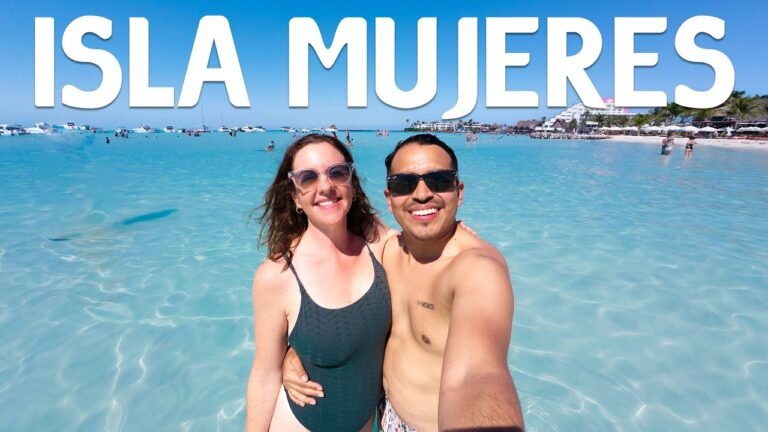 We didn't expect THIS on Isla Mujeres 🇲🇽 | Mexico Travel Vlog