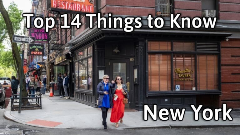 Top 14 Things to Know Before Going to New York, How to Save Time and Money | 4K