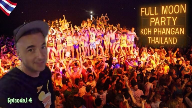 Full Moon Party Koh Phangan – Thailand vlog Ep.14