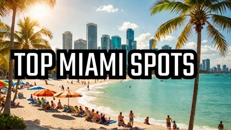 The 4 Most Visited Tourist Places In Miami Florida