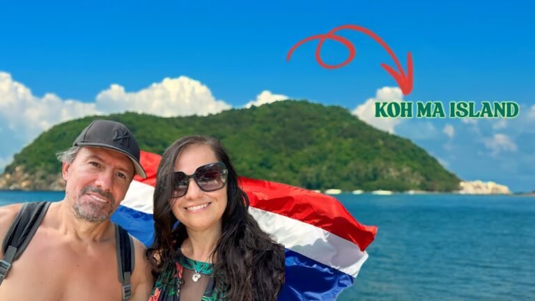 We WALKED Across the Sea 🌊 From Koh Phangan to Koh Ma 🇹🇭