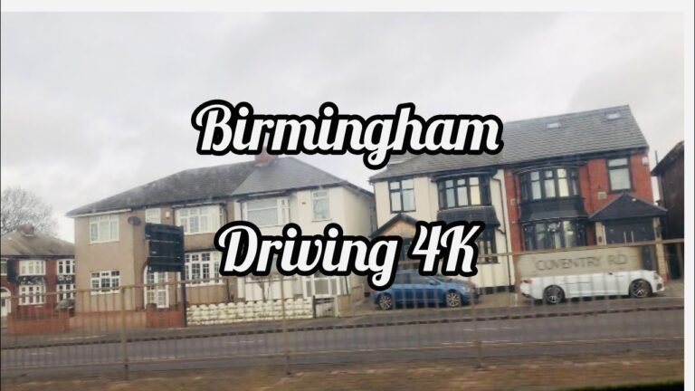 Birmingham Driving 4K  Video 2023
