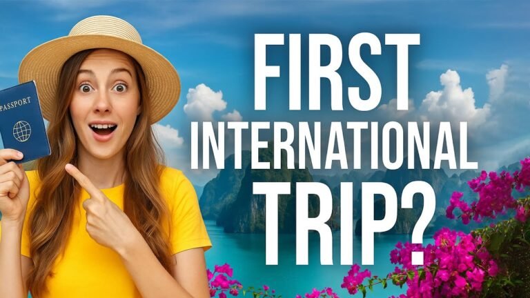 First Time Traveling Abroad? Complete Beginner's Guide (Flights, Visas, Hotels & More!)