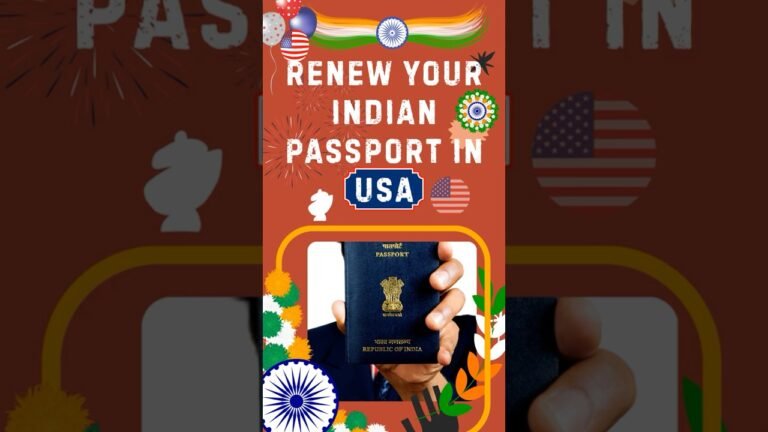 Renew your Indian Passport in USA 2025 | Step-by-Step VFS Guide