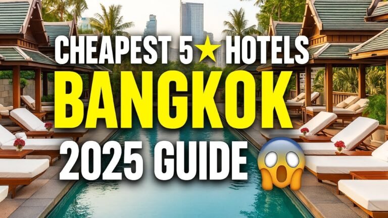 Top 10 Best Cheap & Luxury Hotels in Bangkok Thailand (2025)