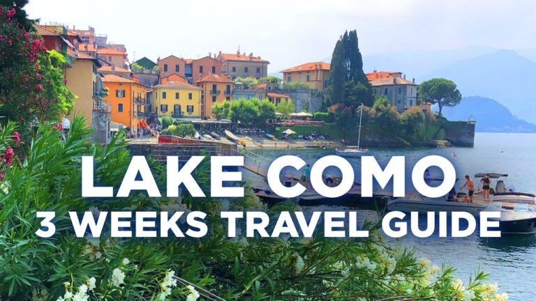 The Ultimate Lake Como 3 Week Travel Guide -TommyTravelz