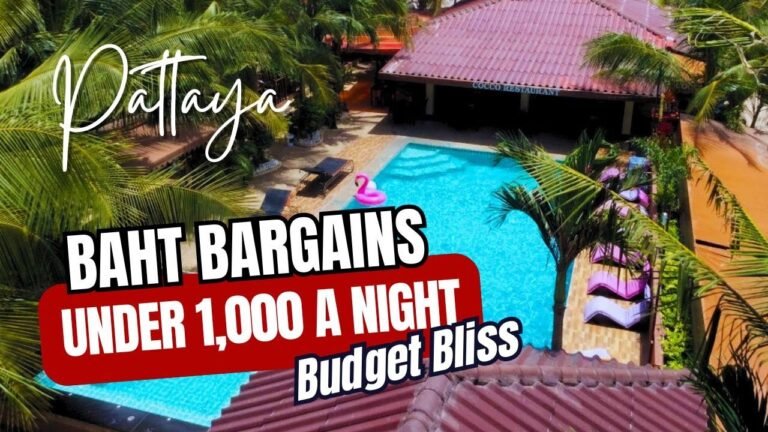 My Month In Pattaya 5 Pattaya Hotels Under 1,000 Baht Yes! #pattaya #thailand #travel