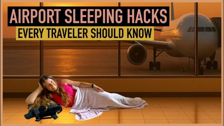 How to Sleep in an Airport: Tips for Overnight Layovers and Delays