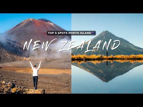 5 BEST Spots On North Island New Zealand 🇳🇿