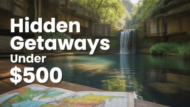 Discover AMERICA'S Best Kept Secret Getaways Under $500 Now?