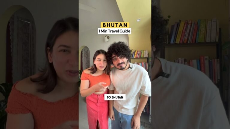 Don’t go to Bhutan before watching this!!! #travel #traveldestinations