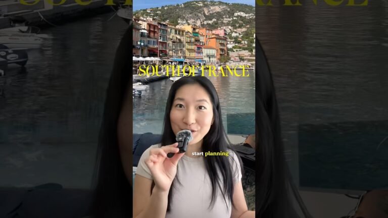 1 week itinerary for South of France #southoffrance #frenchriviera #tlbtips