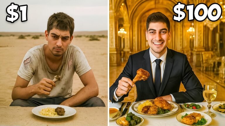 $10 Vs $100 Meal (Qatar Edition)