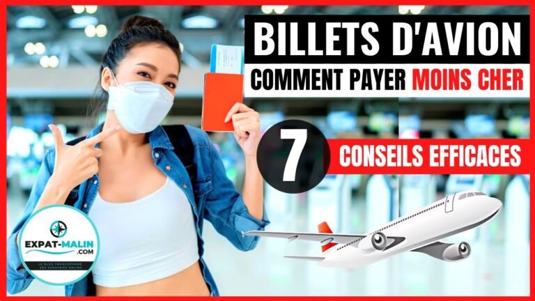 ✈ COMMENT PAYER SES VOLS ET BILLETS D'AVION MOINS CHER ? 7 CONSEILS EFFICACES