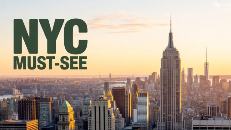 Amazing Places on Our Planet: New York – The City That Never Sleeps!