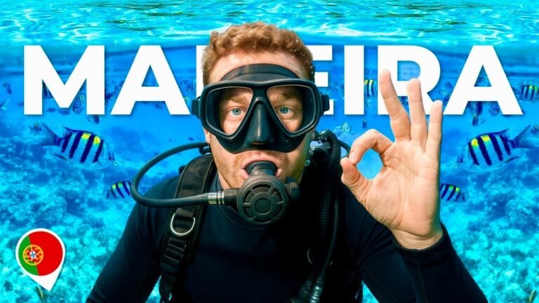 Trying Scuba Diving For The First Time in Madeira 🇵🇹