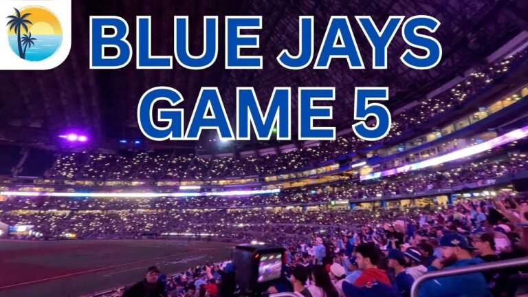 Toronto Blue Jays Winning Game 5 at Rogers Center