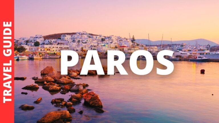 Paros Greece Travel Guide: 14 BEST Things To Do In Paros