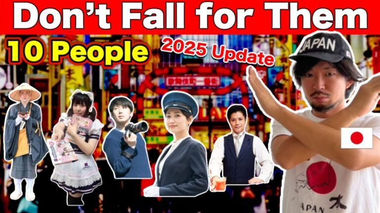 Japan Update 2025 | 10 Types of People Scamming Tourists 😱 Don’t Fall for These Tricks!