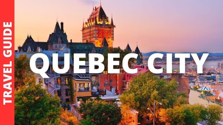 Quebec City Travel Guide: 21 BEST Things To Do In Quebec City Canada