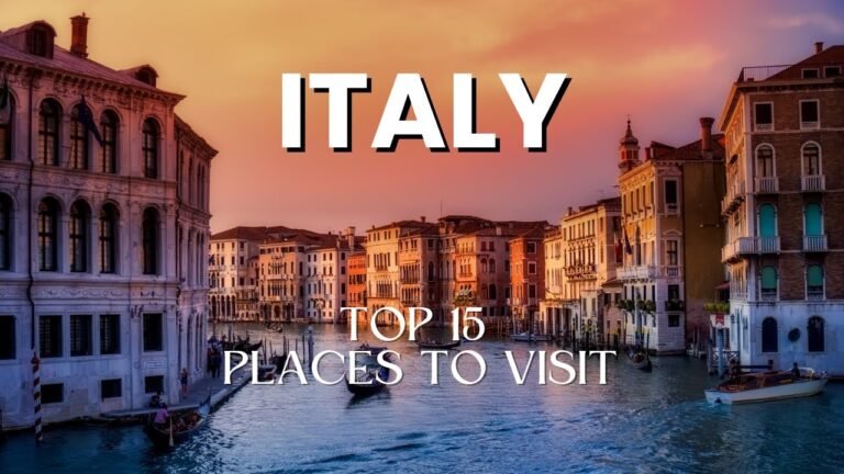 Top 15 Places to Visit in Italy 2025 | Best Italian Destinations
