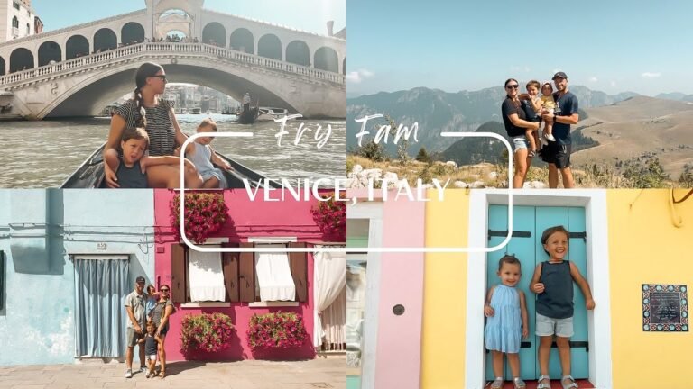 Venice, Italy With Toddlers | Burano Island, Italy | Eating At The Top Of A Mountain In Italy