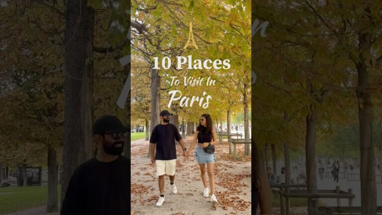 10 Must Visit Places to Visit in Paris | Paris Places | Paris Vlog | Paris Guide