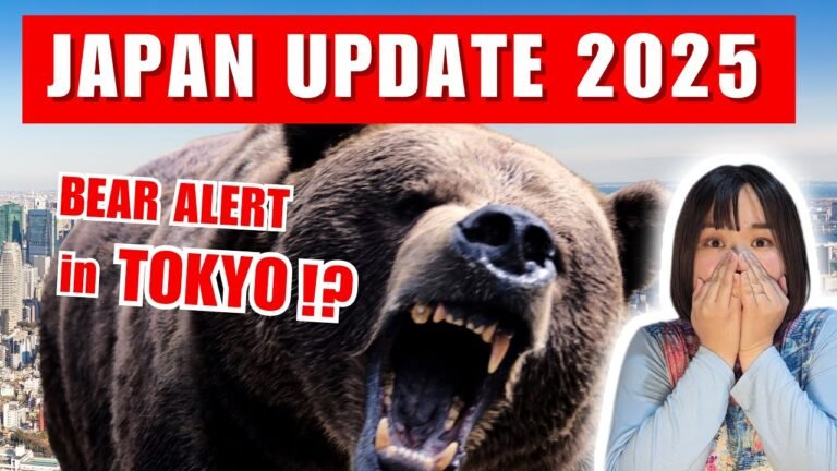 Bear Crisis in Japan: What’s Really Happening & Is It Safe to Visit TOKYO 2025?