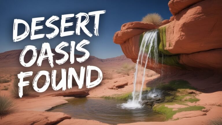 Surprise flash flood during rain storm at campground