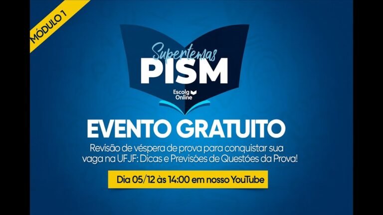 SUPERDICAS PISM MÓDULO I – 2026