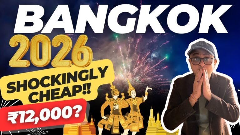 Bangkok Thailand New Year 2026: SHOCKINGLY Cheap Guide! (Free & Cheap Budget)