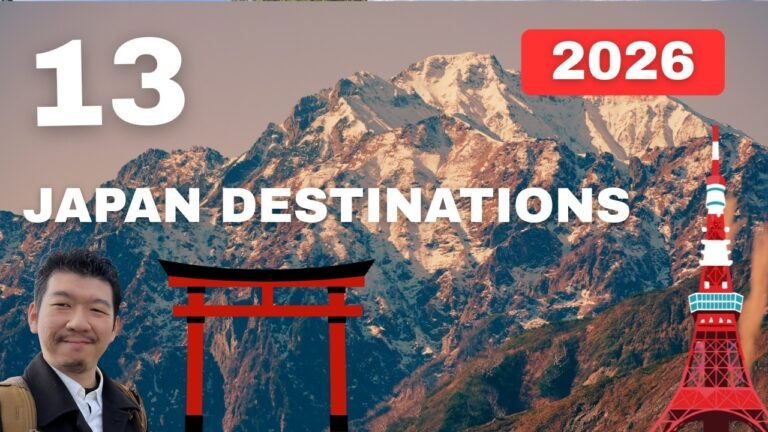 Your Japan Travel Bucketlist | 13 Places I Recommend in 2026
