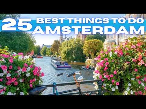 Best Things To Do in Amsterdam Netherlands 2026 4K