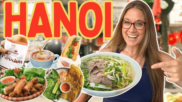 10 Foods You MUST Try in Vietnam 🇻🇳 | Hanoi Food Tour